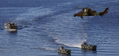 Manobras militares da OTAN em Trondheim (Noruega), em outubro.