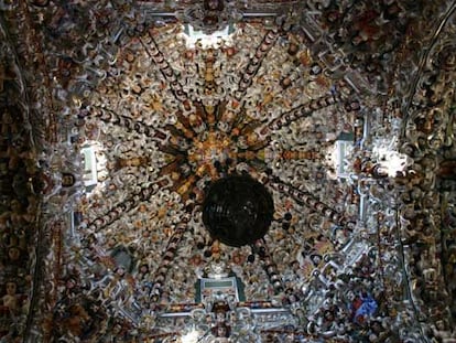 Iglesia de Santa María de Tonantzintla, cerca de Cholula.