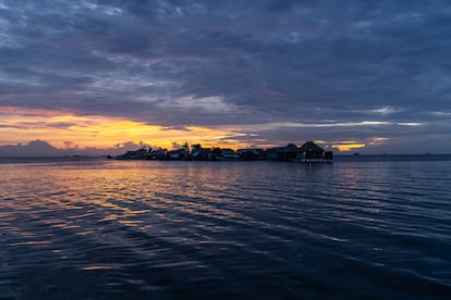 isla Cartí Sugdub, en Panamá