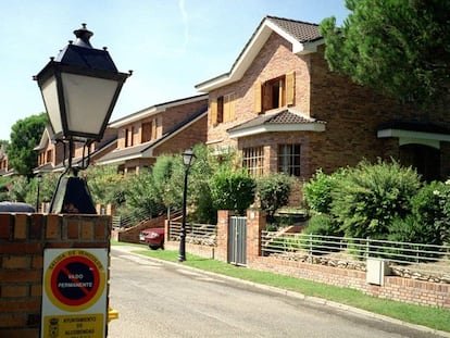 Spain's wealthiest suburb, La Moraleja in Madrid.