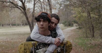 Fotograma de la película 'Te prometo anarquía'.