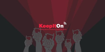 Imagen de la campa&ntilde;a #KeepItOn.