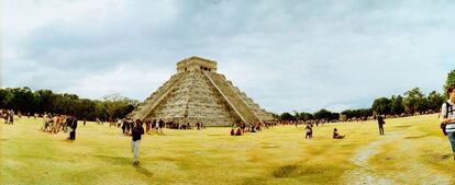 La pirámide maya de Chichén Itzá, en la península de Yucatán (México).