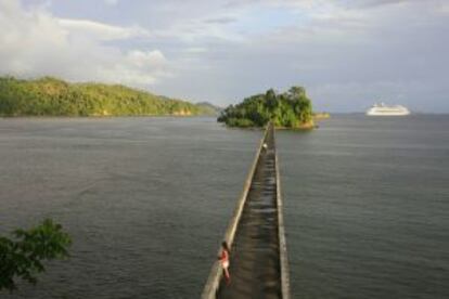 La bahía de Samaná, en República Dominicana.