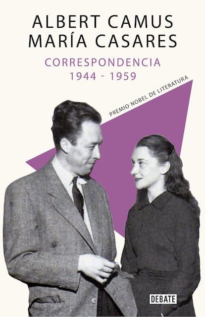 Portada de 'Correspondencia 1944-1959', de Albert Camus María Casares