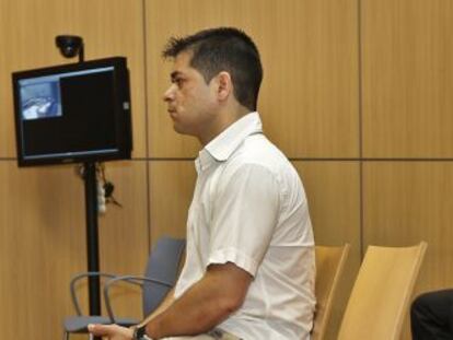 Jos&eacute; Francisco Panells durante el juicio este lunes. 