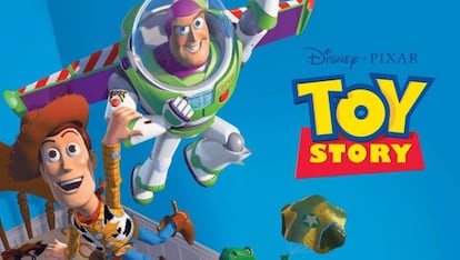 Primer cartel de Toy Story.