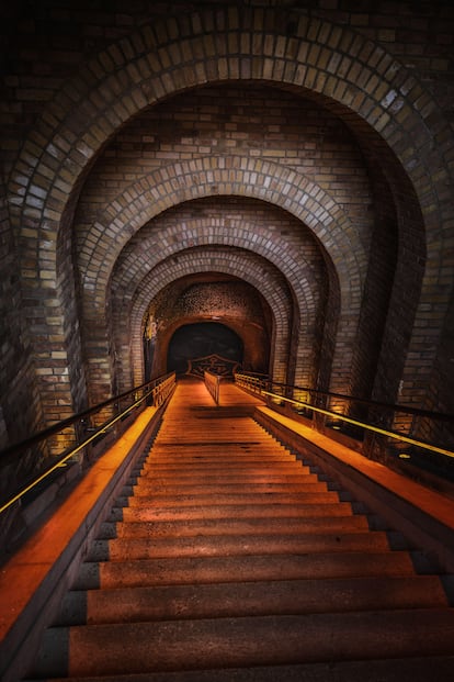 Vinícola histórica Veuve Clicquot.