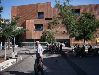La nueva Escola Massana en la plaza de la Gardunya de Barcelona.