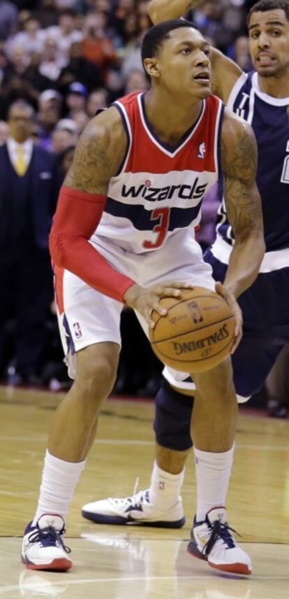 Bradley Beal durante el partido contra Oklahoma.