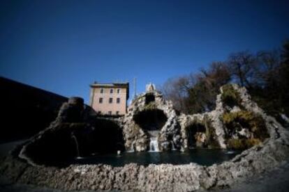 La Fontana dell'Aquilone, delante del convento Mater Ecclesiae en el que vivirá Benedicto XVI.