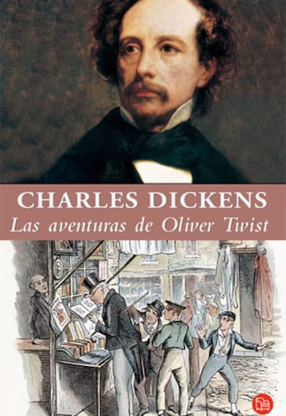 Portada de 'Las aventuras de Oliver Twist' de Charles Dickens
