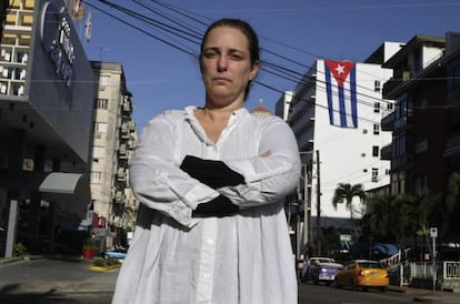 La artista Tania Bruguera, el pasado 31 de diciembre 