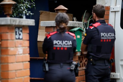 Agentes de los Mossos en una imagen de archivo.