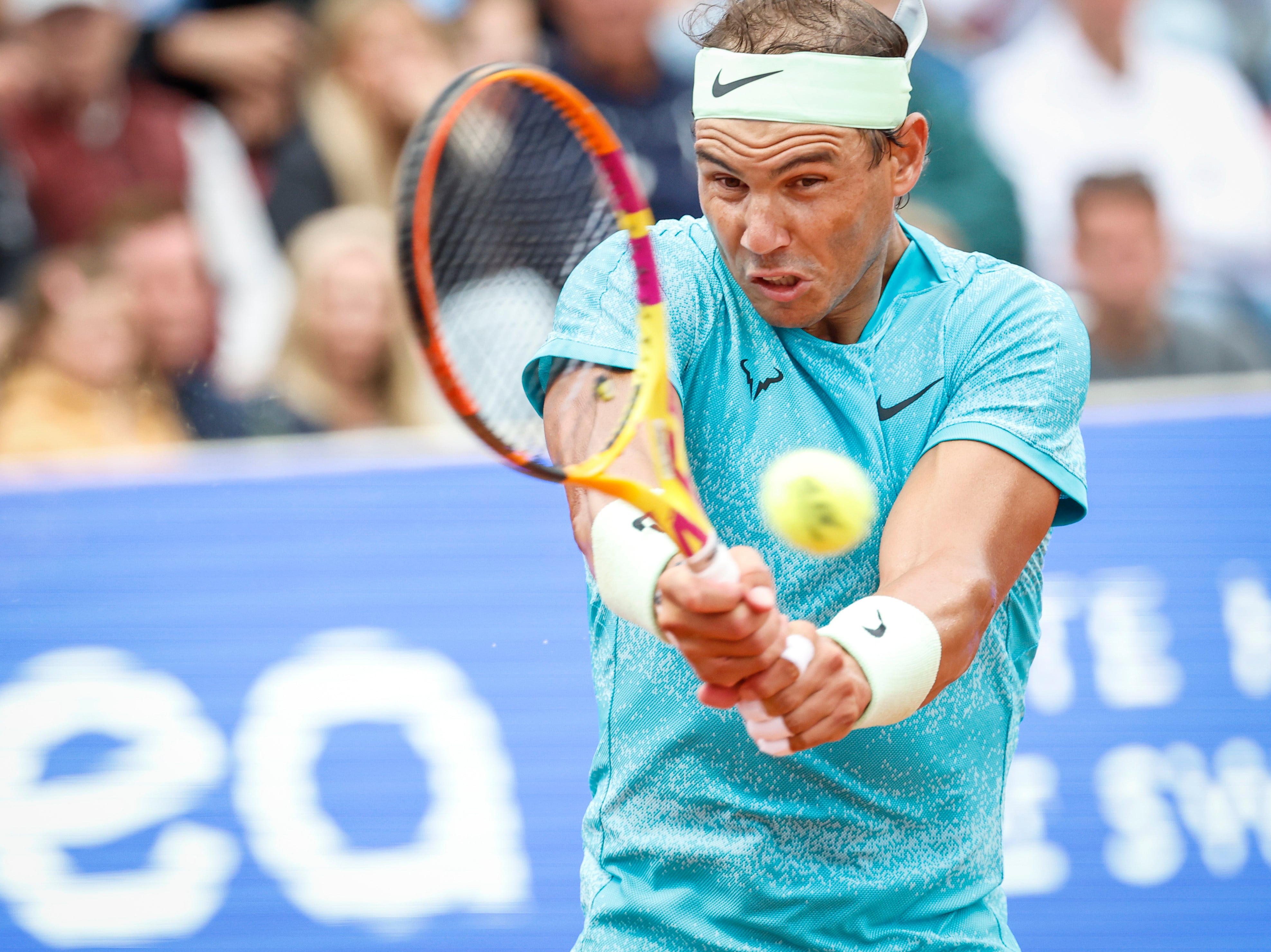 En busca del ritmo, Nadal no pierde el instinto