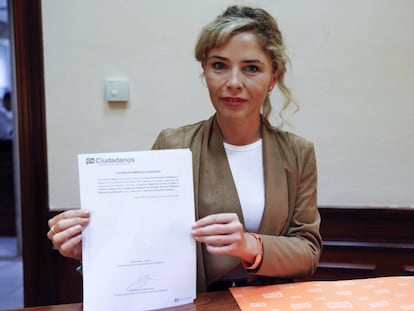 Marta Martín, diputada de Ciudadanos.