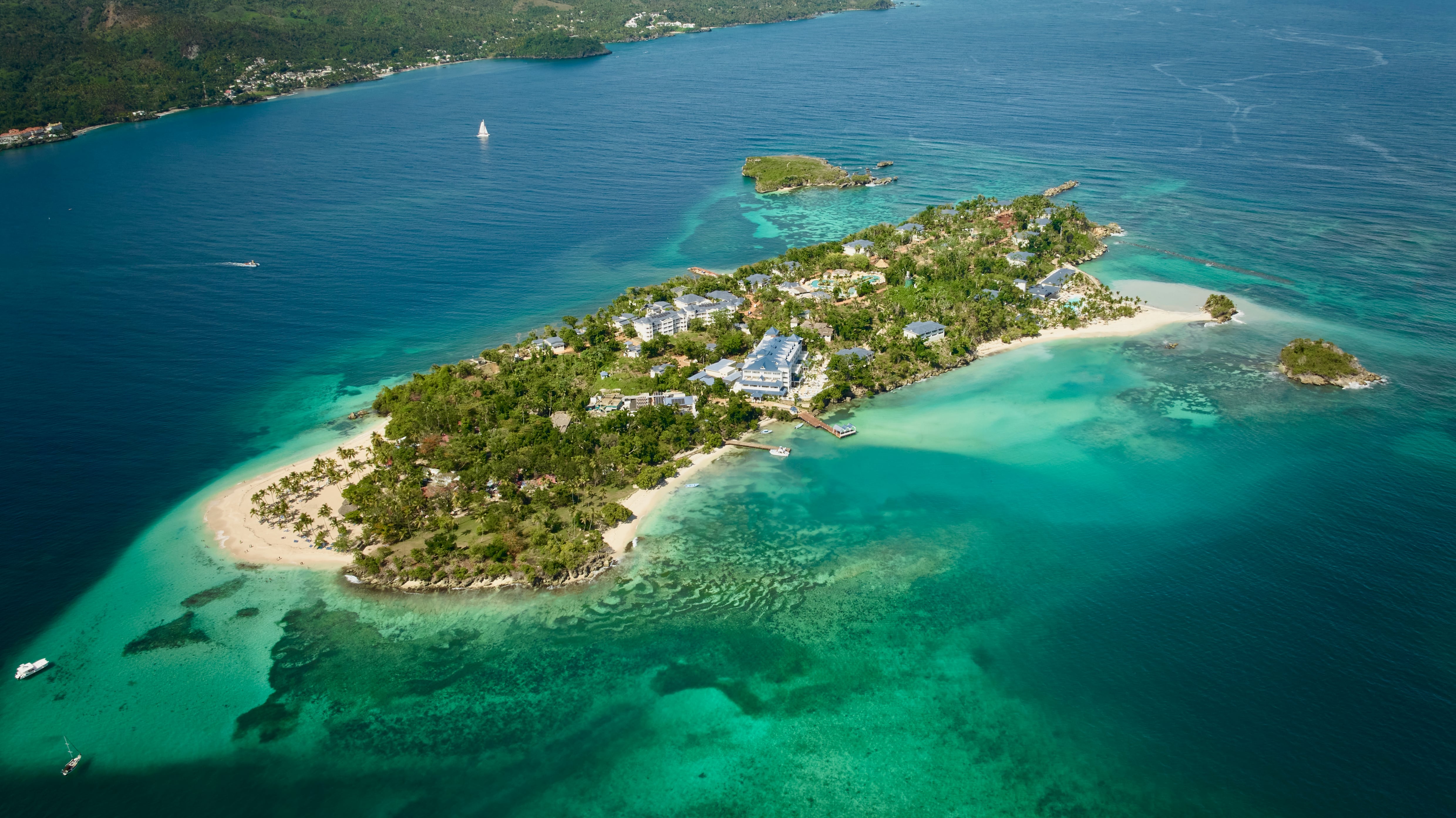 Así es Cayo Levantado, una isla de película en la bahía de Samaná