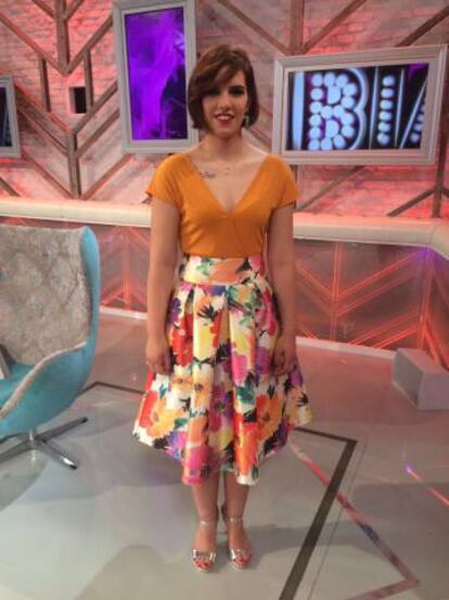 Alba, tras su cambio de 'look'.