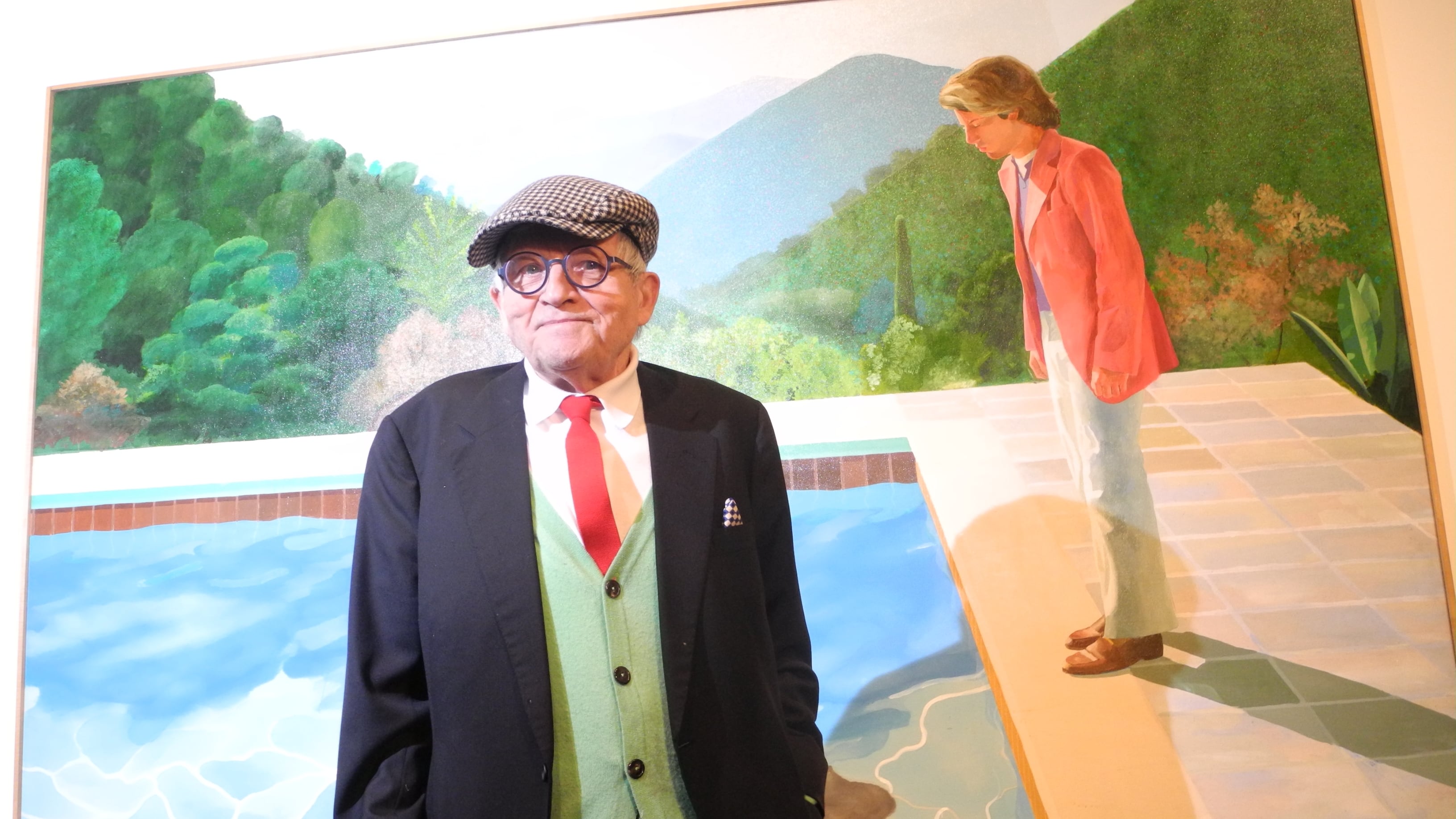 David Hockney, una salpicadura demasiado grande