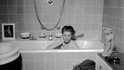 'Lee Miller en la bañera de Hitler' (1945), de Lee Miller y David E. Scherman.