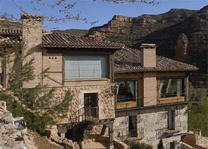 Hotel Posada de Santa Quiteria, en el pequeño pueblo de Somaén, a cuatro kilómetros de Arcos de Jalón (Soria).