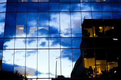 Un edificio de oficinas en Madrid