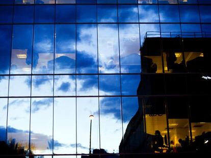 Un edificio de oficinas en Madrid