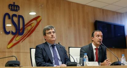 Rueda de prensa tras la reunión de Antiviolencia.