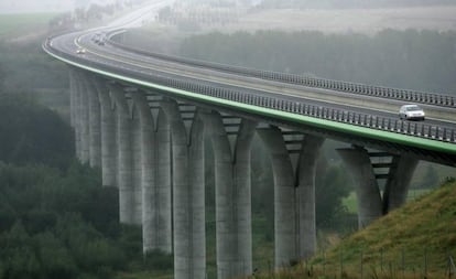 Uno de los tramos de autopista de Abertis en Francia.