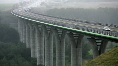 Uno de los tramos de autopista de Abertis en Francia.