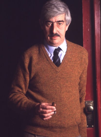El escritor Juan Benet (Madrid, 1927-1993).