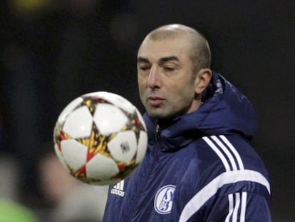 Di Matteo, en un partido de Champions.