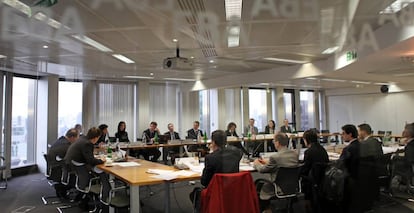 Reuni&oacute;n de la Autoridad Bancaria Europea.