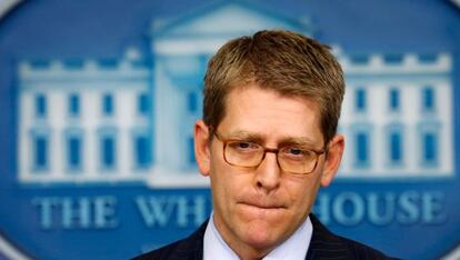 El portavoz de la Casa Blanca, Jay Carney.