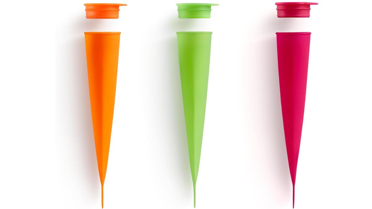 Moldes para helados tipo Calippo.