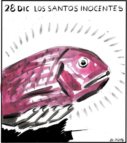 Viñeta de El Roto del 28 de diciembre de 2024