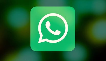 Logo WhatsApp con fondo de color