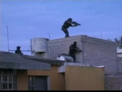 Tres presuntos sicarios muertos en un tiroteo en México