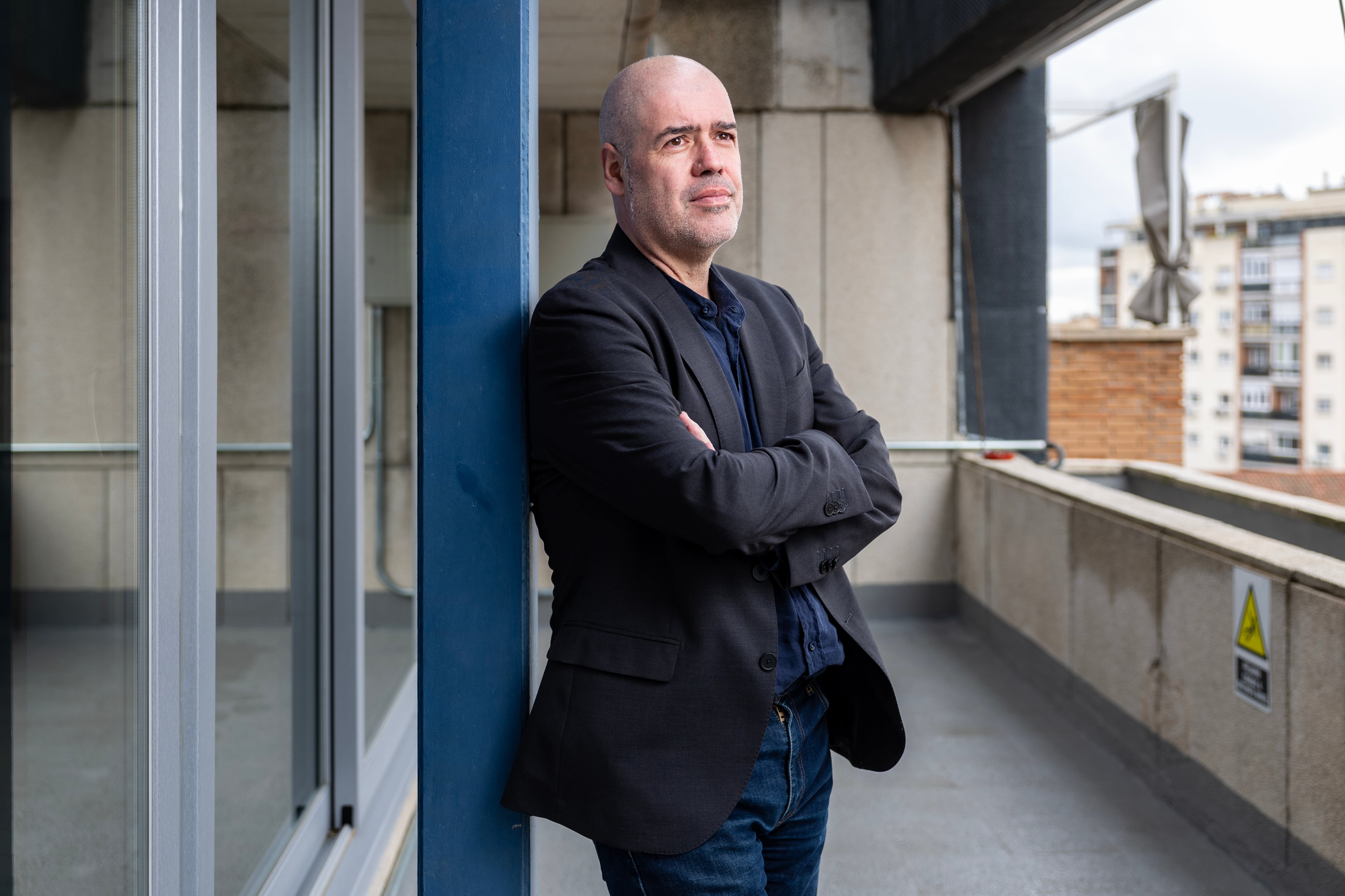 El secretario general de CCOO, Unai Sordo, en la sede del sindicato en Madrid el pasado viernes.