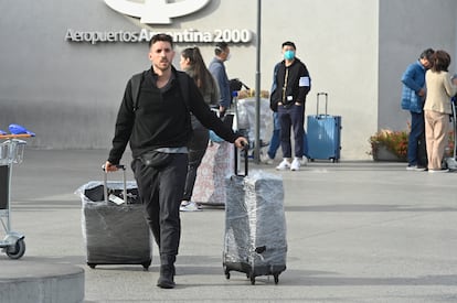 Aeropuerto Internacional Ezeiza, a las afueras de Buenos Aires