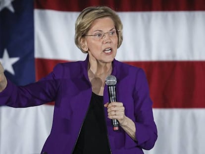 La senadora demócrata Elizabeth Warren.