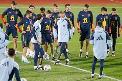 Entrenamiento selección de España