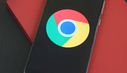 Chrome en un teléfono