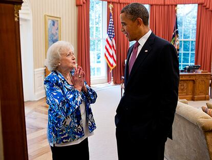 Betty y Obama