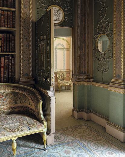 Interior de Syon House, del británico Robert Adam