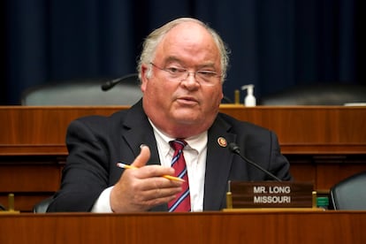 El republicano Billy Long, entonces miembro de la Cámara de Representantes por Misuri, en mayo de 2020.