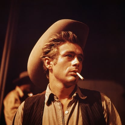 James Dean en 'Gigante'.