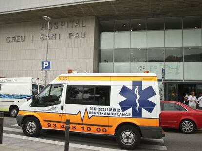 Fachada principal del nuevo Hospital de Sant Pau.