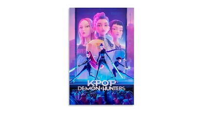 Regalos de las Guerreras K-pop sobre fondo blanco.