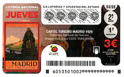 Décimo lotería nacional 3 julio 2025